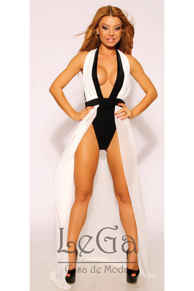 Rochie Plaja cu Cordon